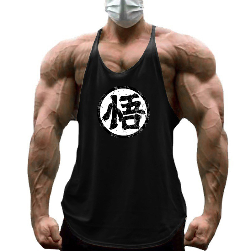 Suspender Tank Top - Gym Fitness Bodybuilding Hosenträger T-Shirt Herren