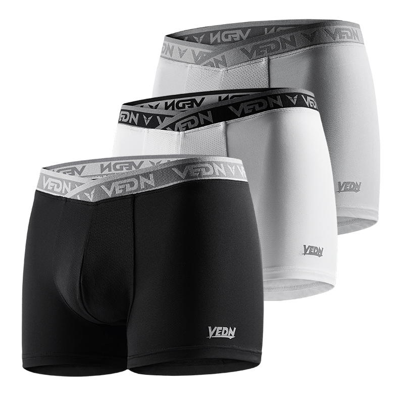 Performance Boxer Sport - 3er-Pack Sport-Performance-Boxershorts für Herren, Spandex, schnell