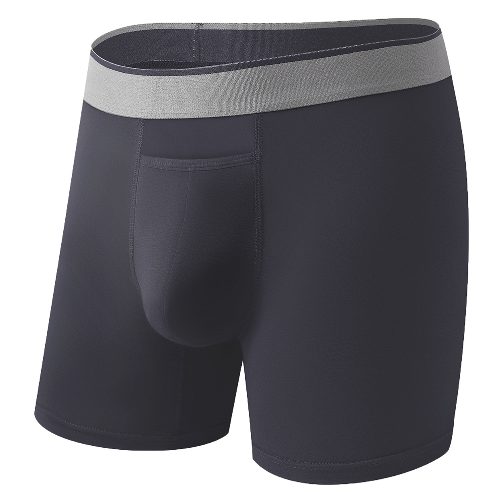 Long Leg Trunk Men - 1 Stück Herren Lange Boxershorts mit