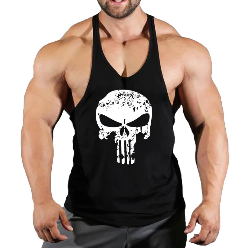 Undershirt Crew Neck - Top Turnhallen männer Kleidung Tank Weste