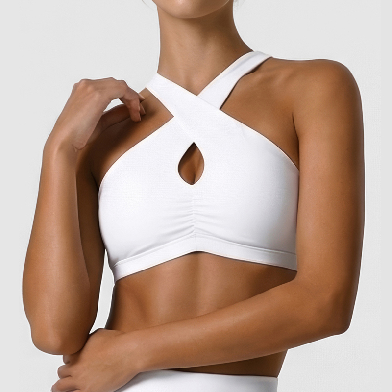 Quick Dry Underwear - Damen Weiche Sportunterwäsche Einfarbig High-Impact Gym