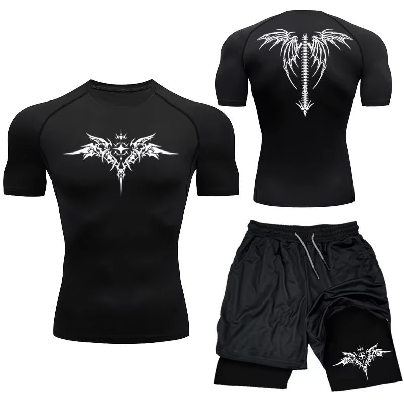 Compression Shorts Athletes - Neues MMA-Kompressions-Sportset für Herren – schnell