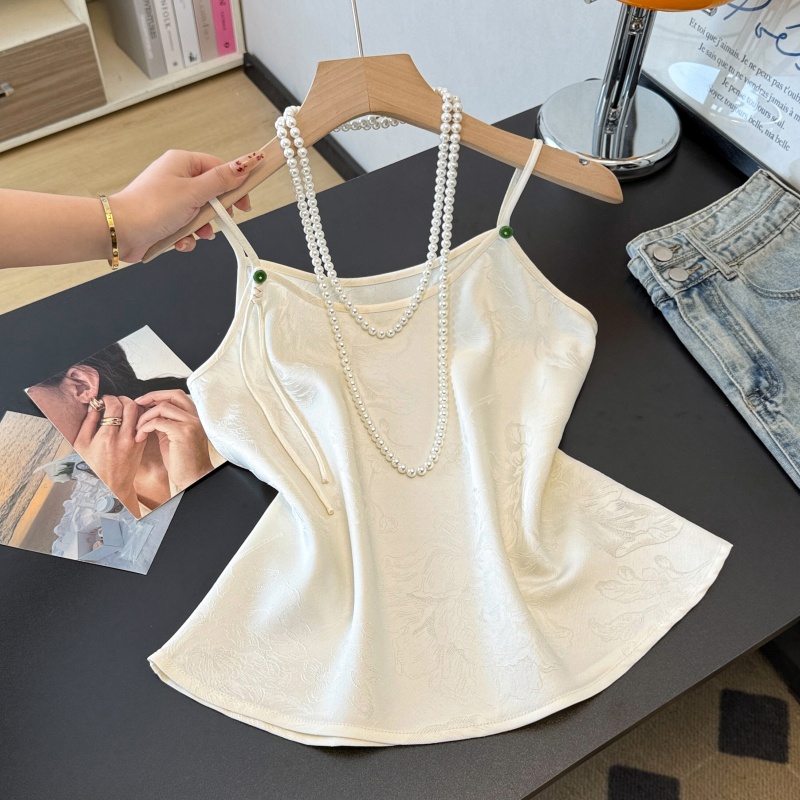 Base Layer Top - Neuer Chinesischer Stil Schwere Stickerei im