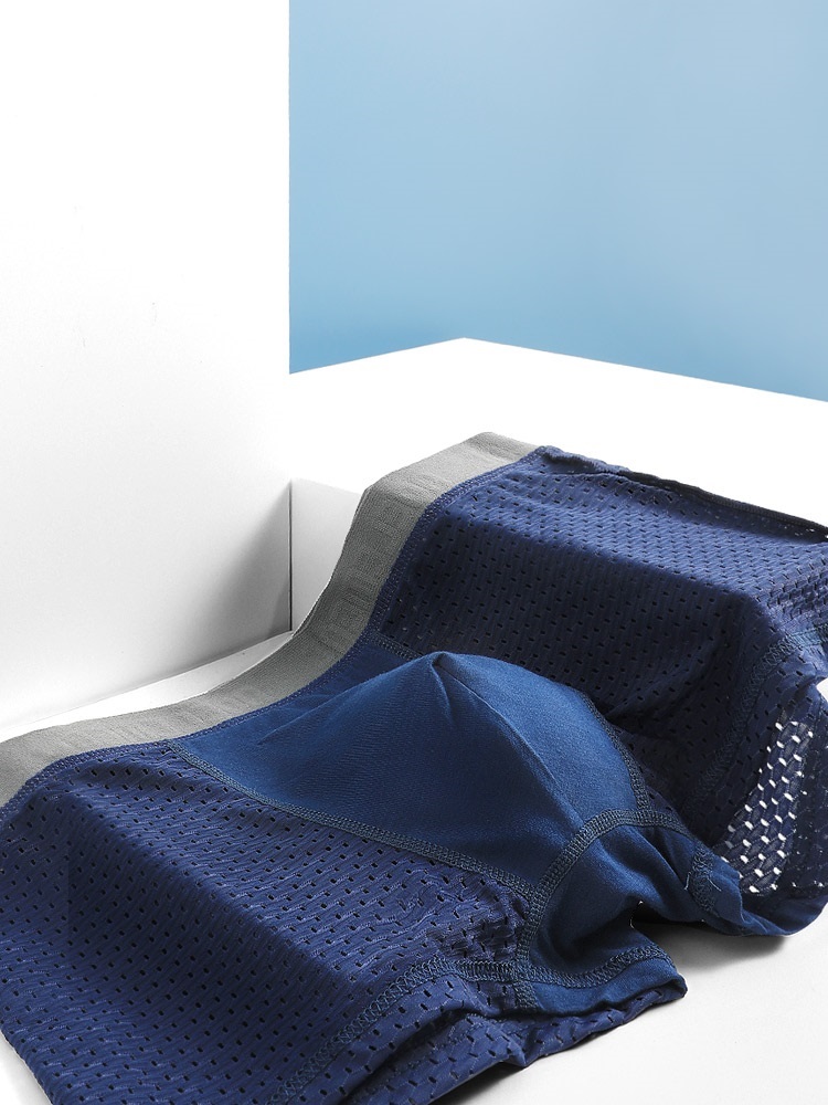 Mesh Sport Boxer - Herrenunterwäsche Herren-Boxershorts Sport Ice Mesh Augen