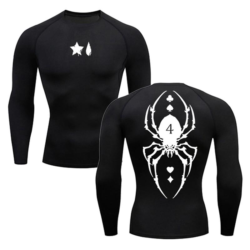 Spinnen druck Kompression shem – Base Layer Top Bewertung und Preis