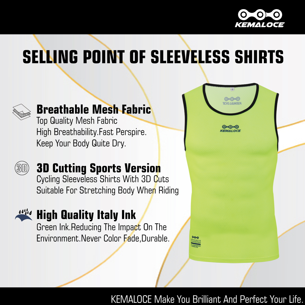 Kemaloce Radfahren Basis schic – Sleeveless Undershirt Bewertung und Preis