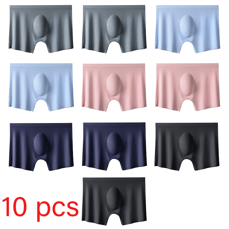 10 Teile/los Männer Sommer Eis – Boxer Shorts Modal Bewertung und Preis