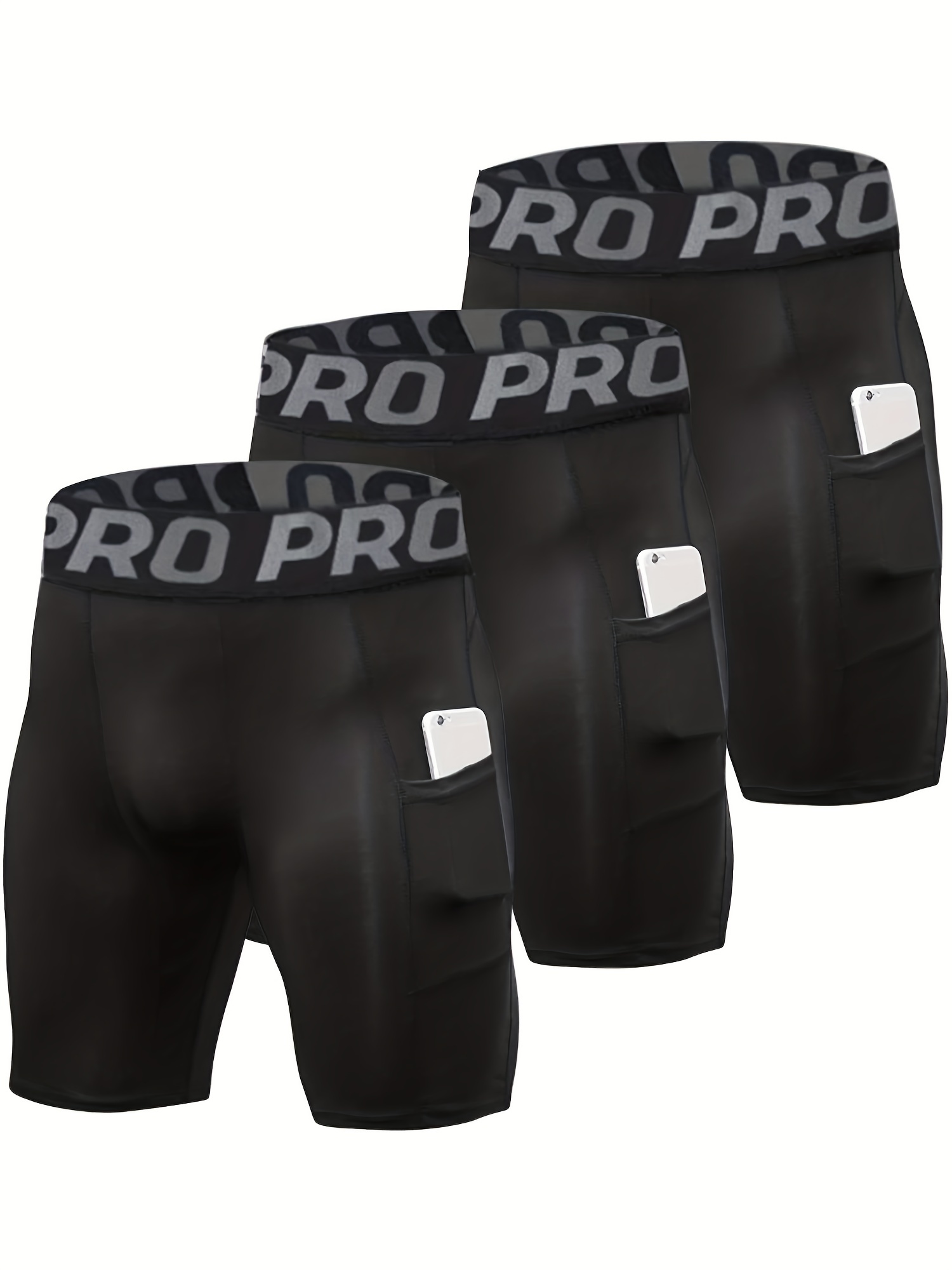 3er-Pack Kompressionsshorts fü – Compression Shorts Athletes Bewertung und Preis