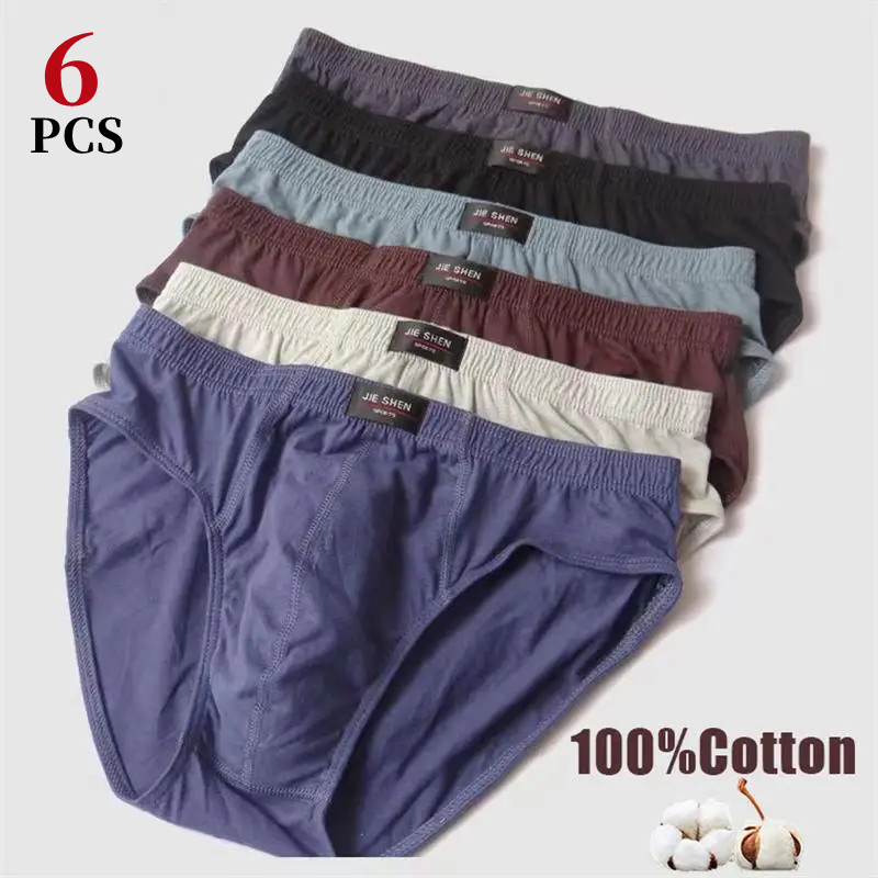 6Pcs/männer Unterwäsche Baumwo – Boxer Brief Pack Cotton Bewertung und Preis