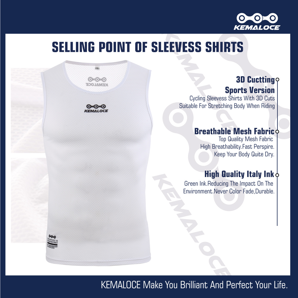 KEMALOCE Fahrrad-Basisschicht, – Sleeveless Undershirt Bewertung und Preis
