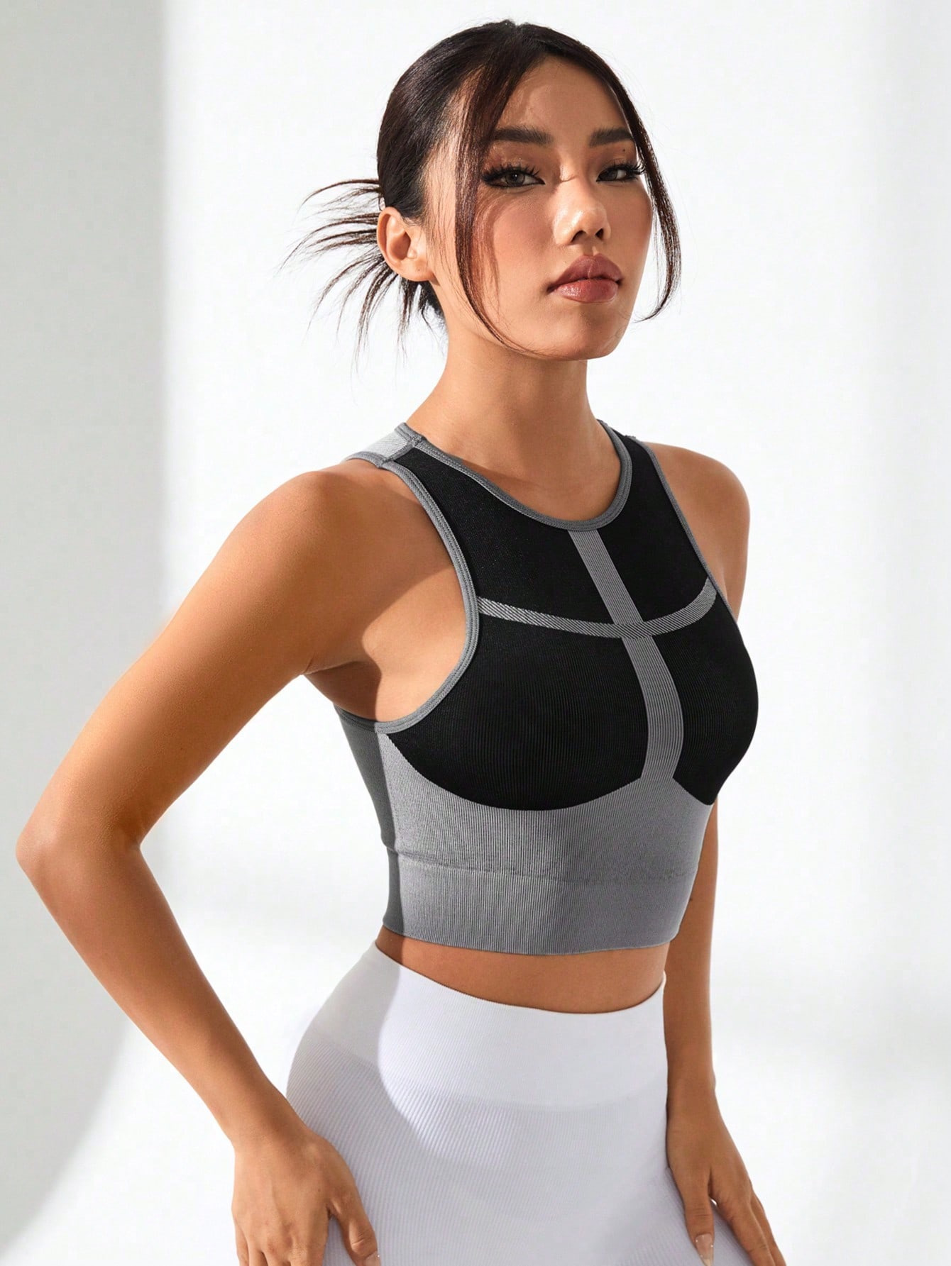 Damen Colorblock Geripptes Cro – Tank Top Ribbed Bewertung und Preis