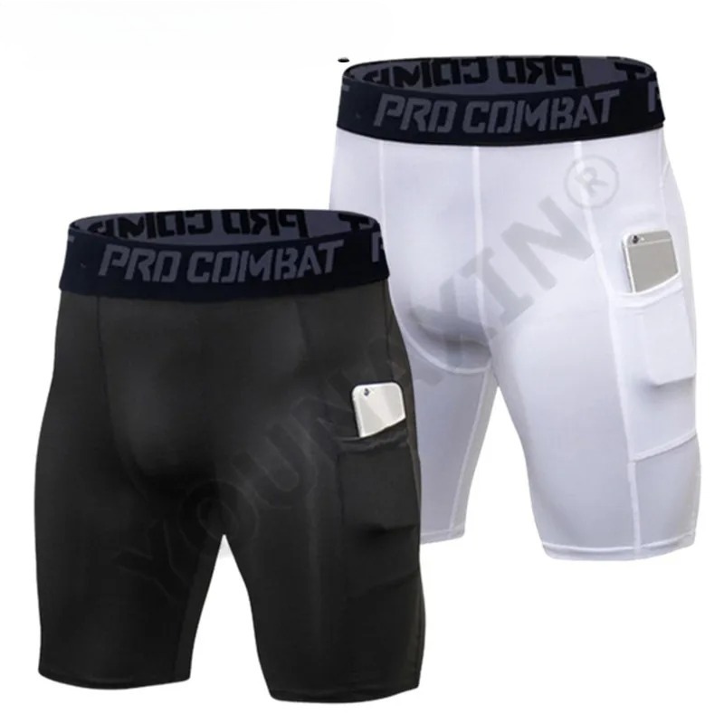 Herren Gym-Shorts mit Taschen  – Compression Shorts Athletes Bewertung und Preis