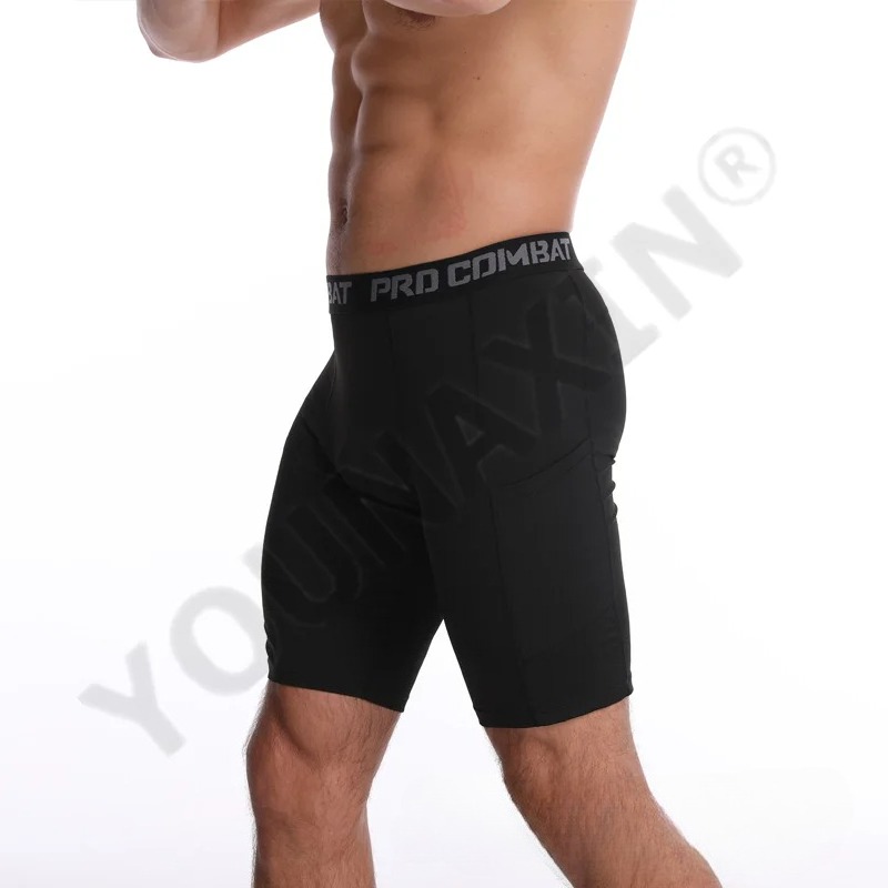 Herren Gym-Shorts mit Taschen  – Compression Shorts Athletes Bewertung und Preis