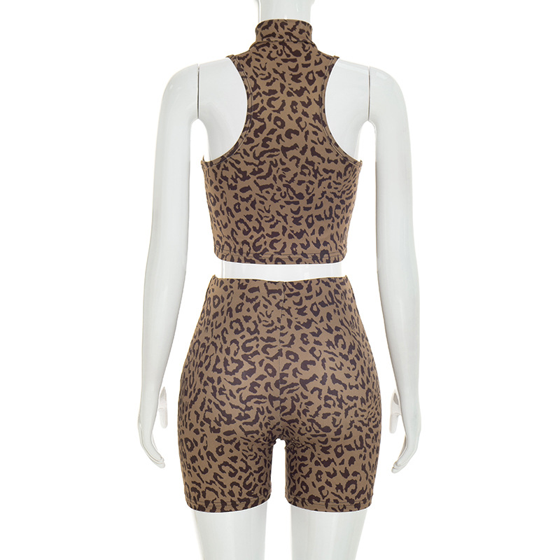 Leopardenmuster Geripptes Slim – Tank Top Ribbed Bewertung und Preis