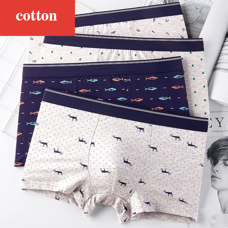 4 Teile/los Boxer Shorts Männe – Multi Pack Underwear Bewertung und Preis