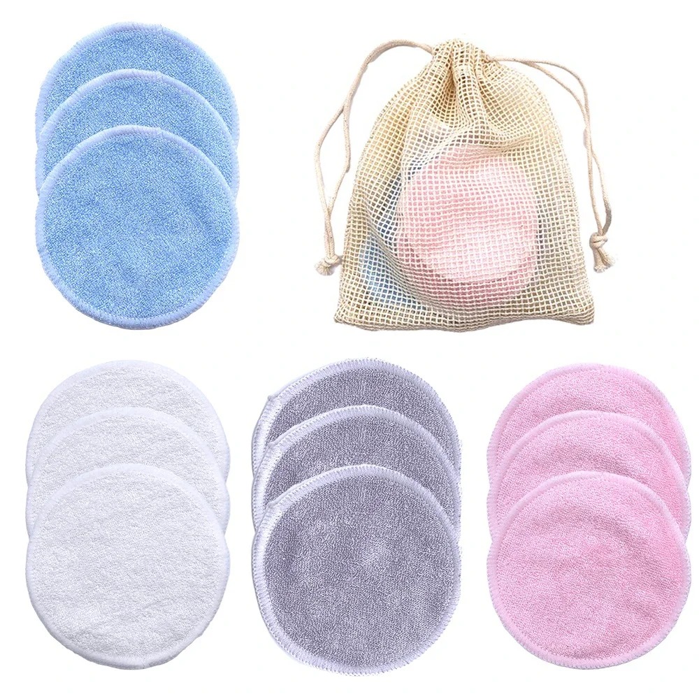 10PC Wiederverwendbare Make-Up – Bamboo Fiber Trunk Bewertung und Preis