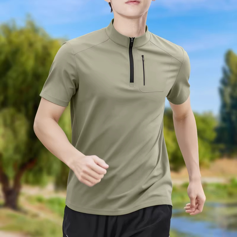 Herren Halbzip-T-Shirt mit Hoh – T Shirt Tight Fit Bewertung und Preis
