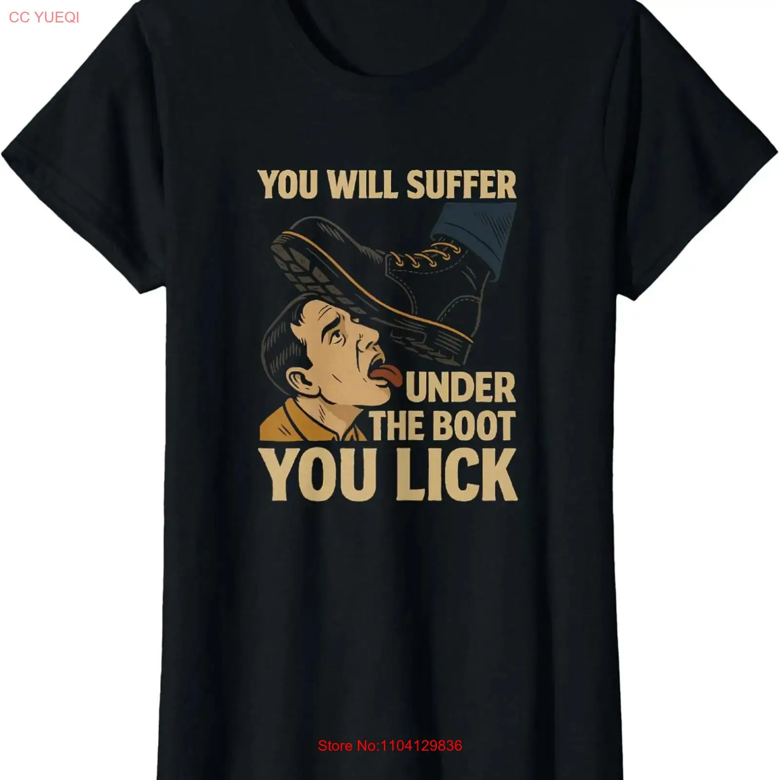 You Will Suffer Under The Boot – Undershirt Crew Neck Bewertung und Preis