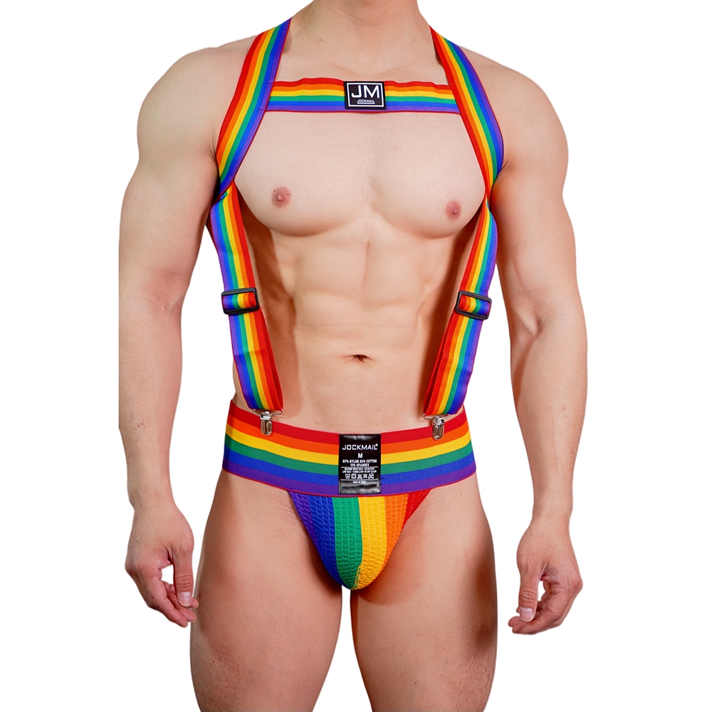 JOCKMAIL Regenbogen-Körpergurt – Jockstrap Athletic Bewertung und Preis