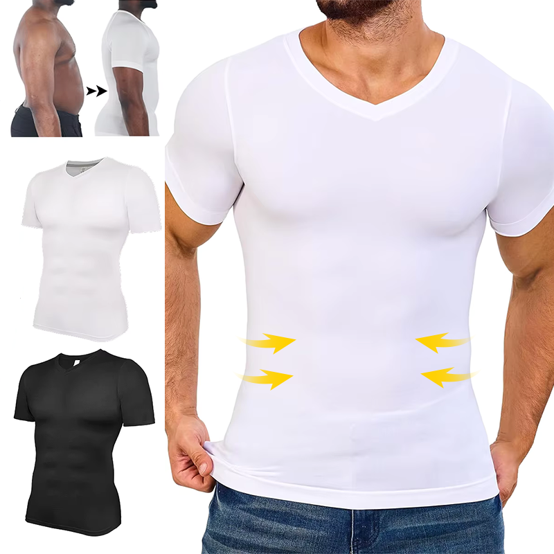 Männer V-ausschnitt Kompressio – Undershirt Crew Neck Bewertung und Preis