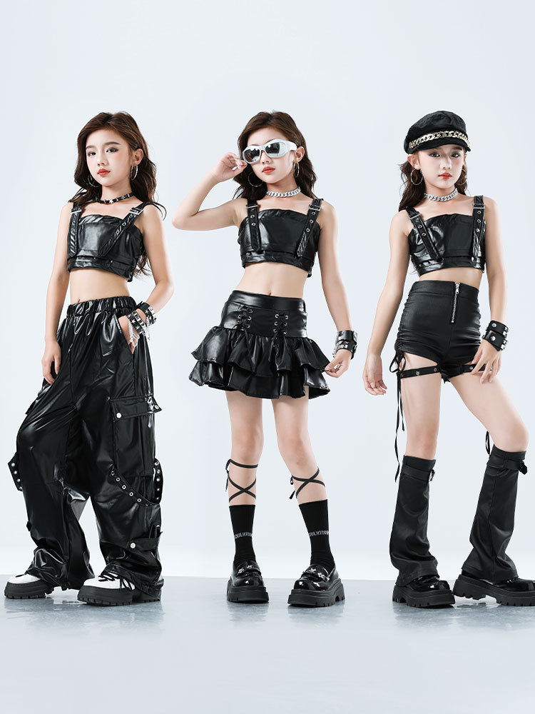 Kind Kpop Hip Hop Kleidung Sch – Suspender Tank Top Bewertung und Preis
