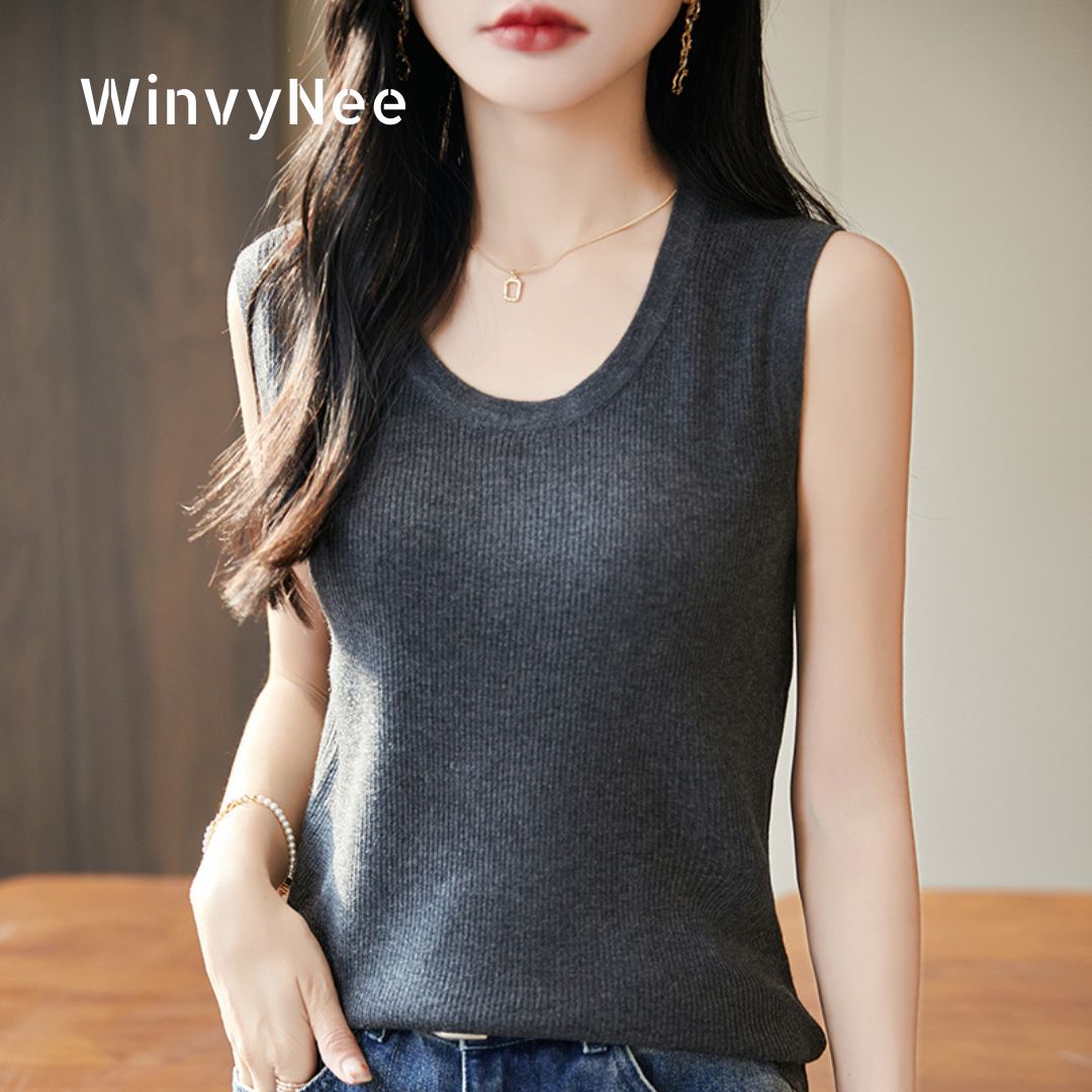 WinvyNee Damen-Tanktop mit tie – Tank Top Ribbed Bewertung und Preis